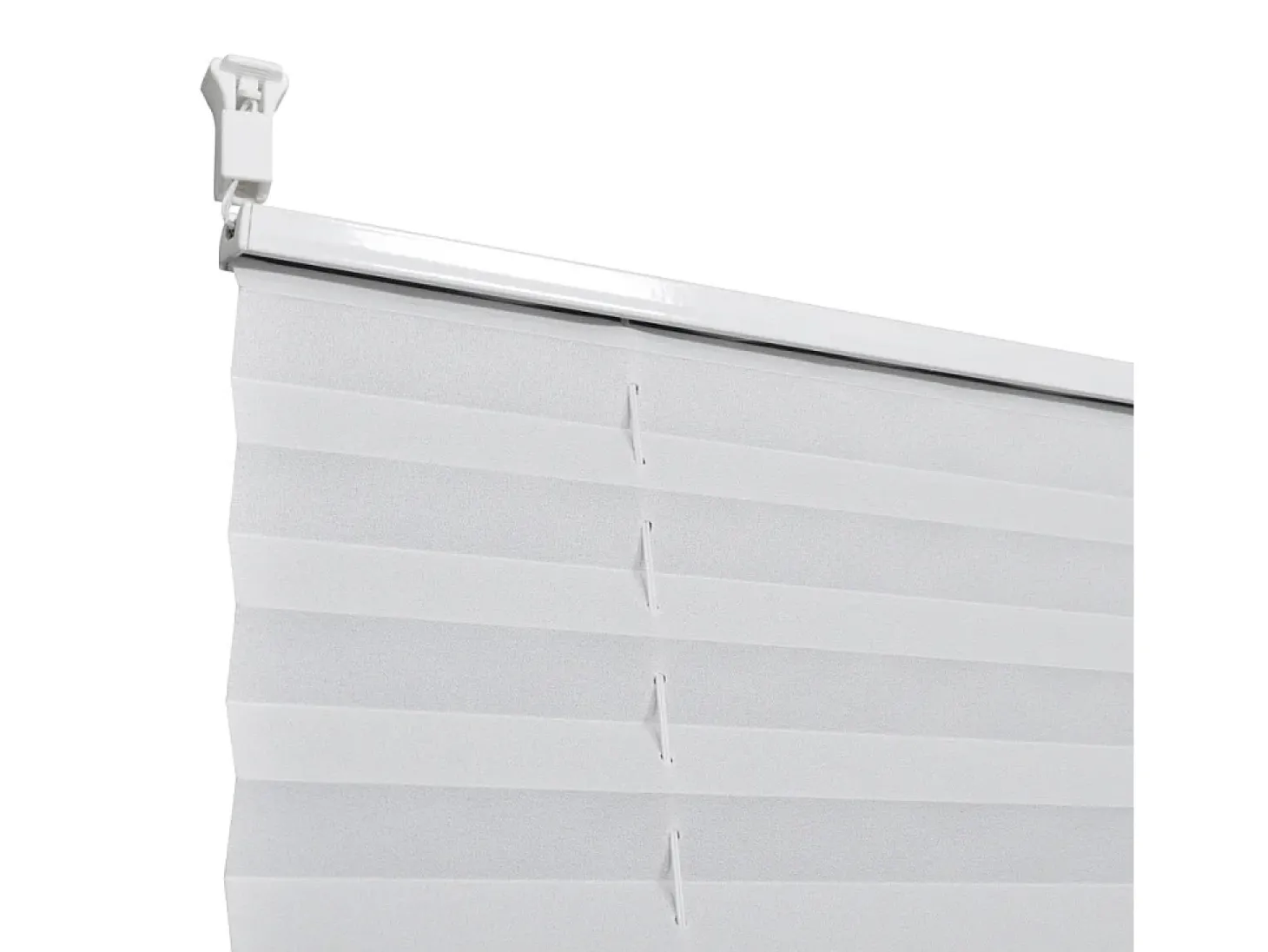 Cortina plissada branca 50 x 125 cm 4102165