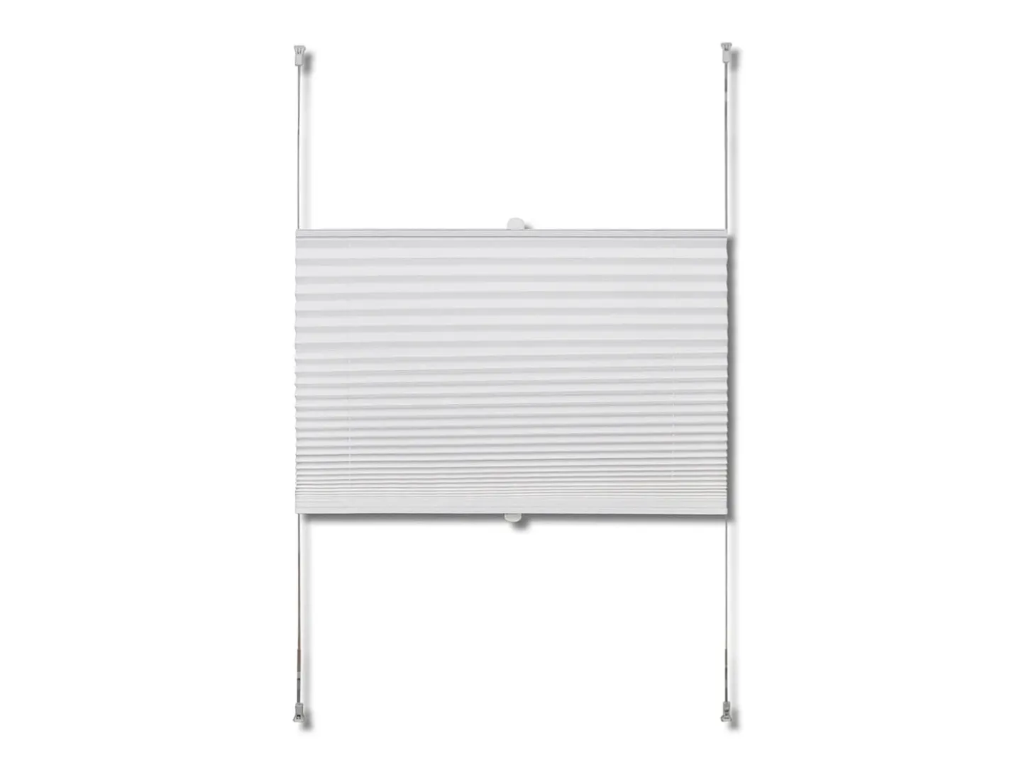 Cortina plissada branca 90 x 150 cm 4102182