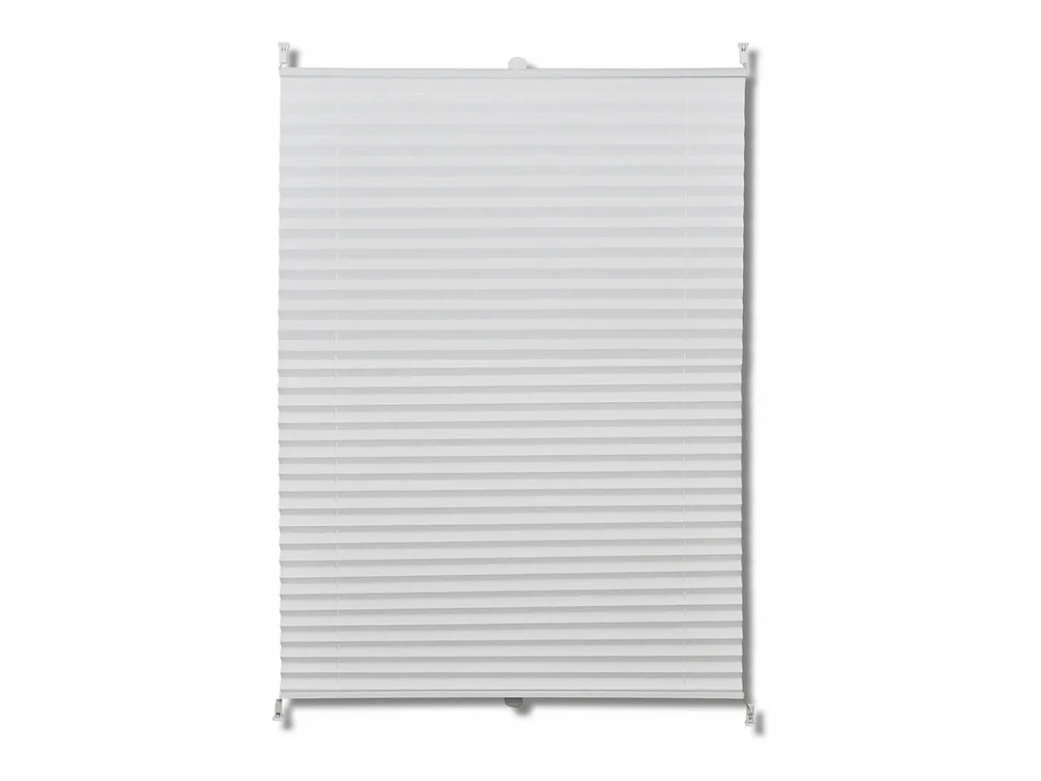 Cortina plissada branca 110 x 125 cm 4102189
