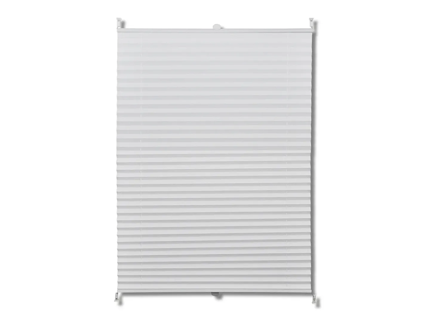 Cortina plissada branca 70 x 150 cm 4102174