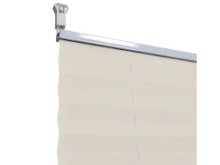 Cortina plissada creme 110 x 150 cm 4102222