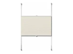 Cortina plissada creme 110 x 150 cm 4102222