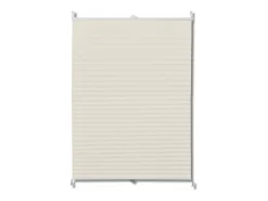 Cortina plissada creme 110 x 150 cm 4102222