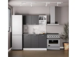 Cozinha Completa haaus Ara, Antracite/Branco, L 120 cm