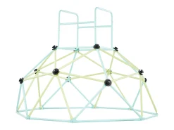 Cúpula de Escalada SucceBuy Geométrica 183 cm, Gaiola para Escalar com Grande Capacidade de Carga de 270 kg, Gaiola para Esquilos Sólida, Área de Recreio Externa