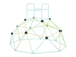 Cúpula de Escalada SucceBuy Geométrica 183 cm, Gaiola para Escalar com Grande Capacidade de Carga de 270 kg, Gaiola para Esquilos Sólida, Área de Recreio Externa