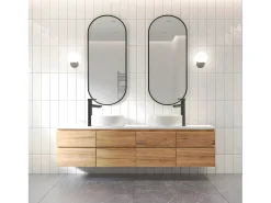 Deco misturador de lavatório alto preto Essebagno