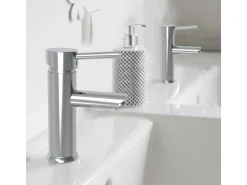 Deco misturador de lavatório baixo cromo Essebagno