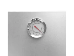 Defumador BBQ c/ aparas madeira 44,5x29x110 cm aço galvanizado