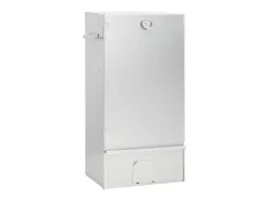 Defumador com mesa aço galvanizado