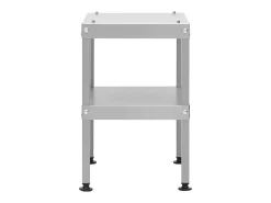 Defumador com mesa aço galvanizado
