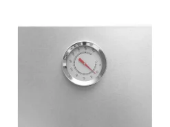 Defumador com mesa aço galvanizado