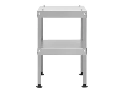 Defumador com mesa aço galvanizado