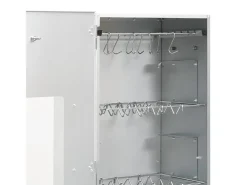 Defumador p/ churrasqueira c/ gerador fumo frio aço galvanizado