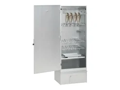 Defumador p/ churrasqueira c/ gerador fumo frio aço galvanizado
