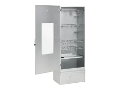 Defumador p/ churrasqueira c/ gerador fumo frio aço galvanizado