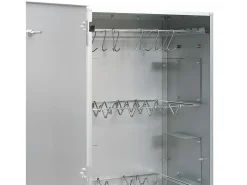 Defumador p/ churrasqueira c/ gerador fumo frio aço galvanizado