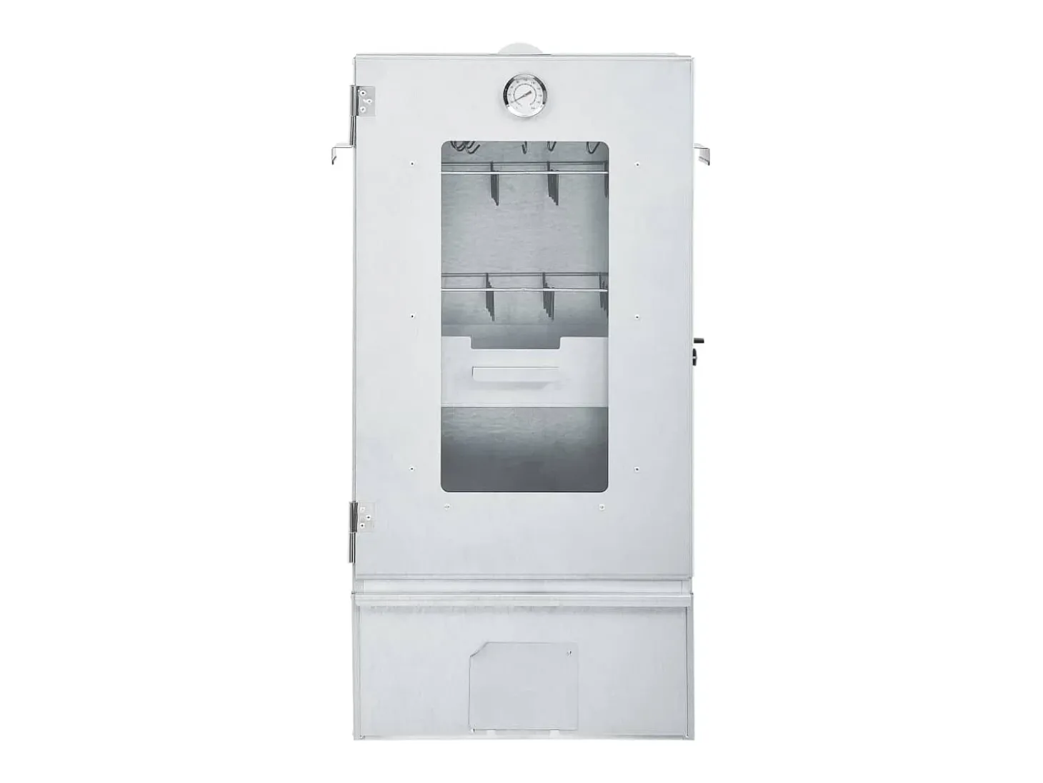 Defumador p/ churrasqueira c/ gerador fumo frio aço galvanizado