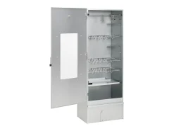 Defumador p/ churrasqueira c/ gerador fumo frio aço galvanizado