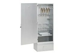 Defumador p/ churrasqueira c/ gerador fumo frio aço galvanizado