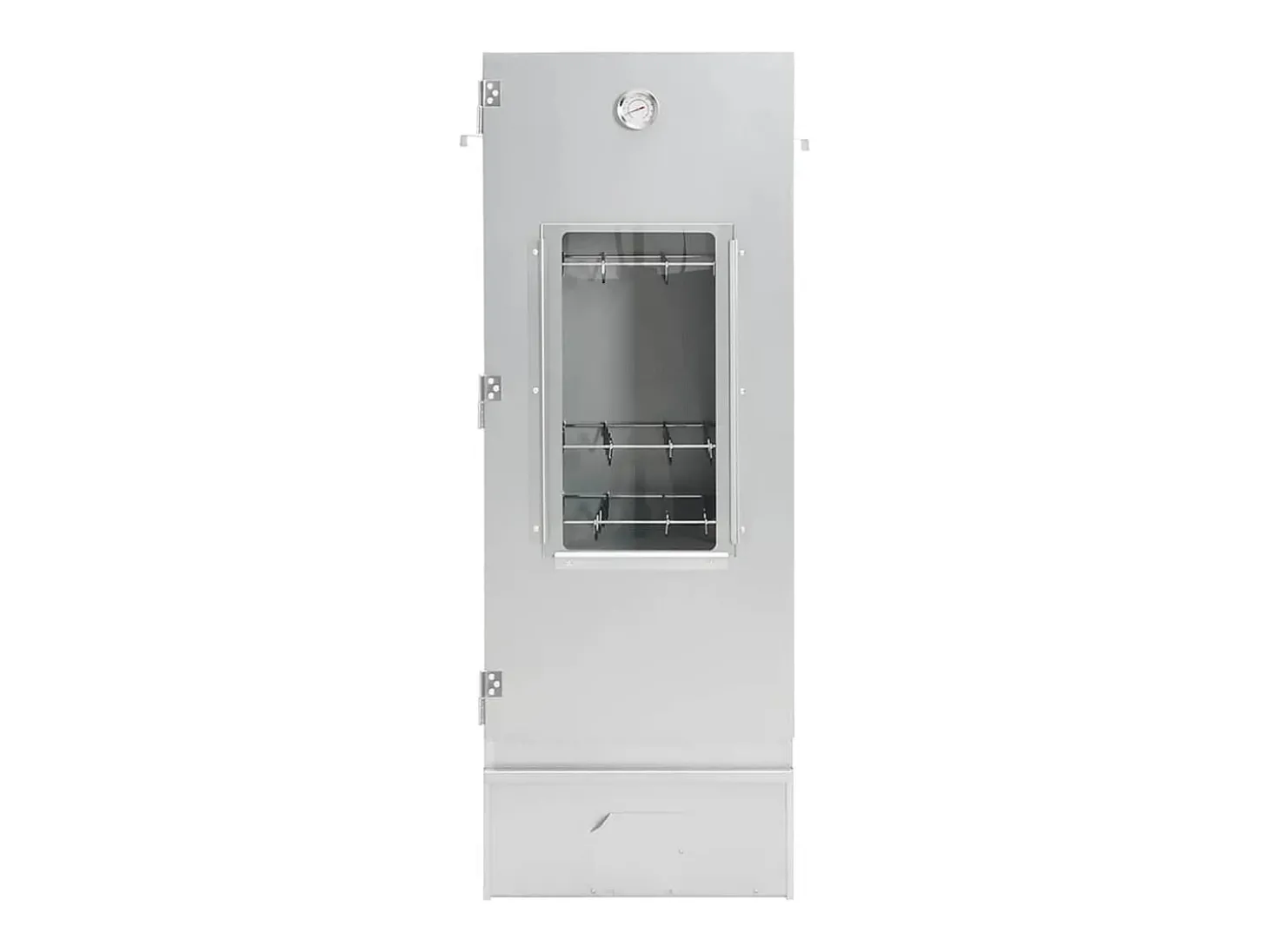 Defumador p/ churrasqueira c/ gerador fumo frio aço galvanizado