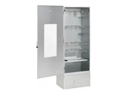 Defumador p/ churrasqueira c/ gerador fumo frio aço galvanizado