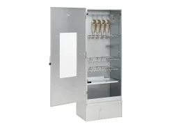 Defumador p/ churrasqueira c/ gerador fumo frio aço galvanizado