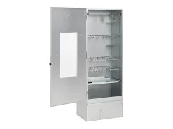 Defumador p/ churrasqueira c/ gerador fumo frio aço galvanizado