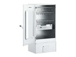 Defumador p/ churrasqueira c/ gerador fumo frio aço galvanizado