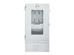 Defumador p/ churrasqueira c/ gerador fumo frio aço galvanizado