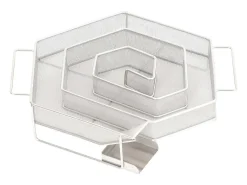 Defumador p/ churrasqueira c/ gerador fumo frio aço galvanizado