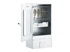Defumador p/ churrasqueira c/ gerador fumo frio aço galvanizado