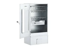 Defumador p/ churrasqueira c/ gerador fumo frio aço galvanizado