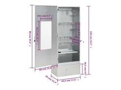 Defumador p/ churrasqueira c/ gerador fumo frio aço galvanizado
