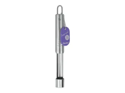 Descaroçador de maçã em aço inoxidável Prateado 20,5 cm Diâmetro 2,5 cm