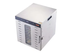 Desidratador SucceBuy Desidratador Alimentar com 10 Pratos, Secador de Frutas Secas em Aço Inoxydável de 1000 W