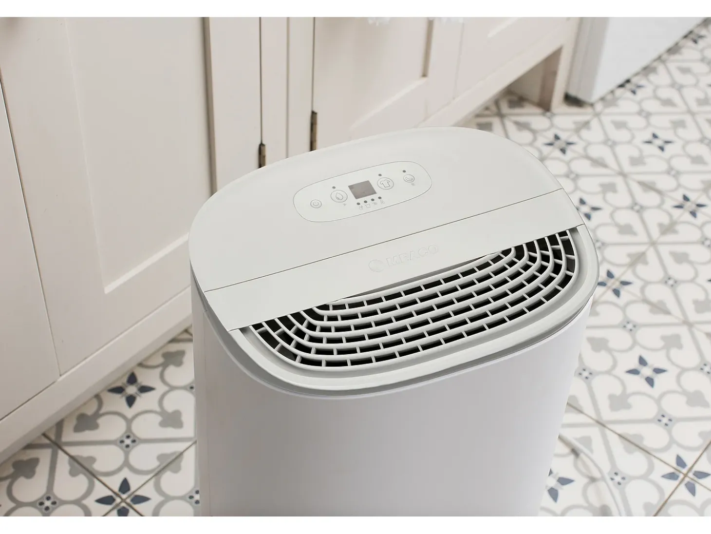 Desumidificador / Purificador de ar MeacoDry Arete® One 12 L: ideal para casas até 3 divisões, eficiente e silencioso (35 dB)