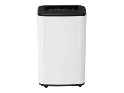 Desumidificador de 25 litros com secador de roupa - Visor LED - Branco e Preto