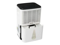 Desumidificador de 25 litros com secador de roupa - Visor LED - Branco e Preto
