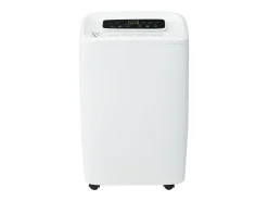 Desumidificador de 12L com depósito de água de 1,5L - Visor LED e temporizador de 24 horas - Branco