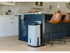 Desumidificador e purificador de ar MeacoDry Arete® One 12 L – Remove humidade e bolor, silencioso, baixo consumo, com filtro HEPA incluído e modo noturno.