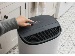 Desumidificador e purificador de ar MeacoDry Arete® One 25L: silencioso, eficiente, grande capacidade, elimina a humidade e o bolor, com filtro HEPA