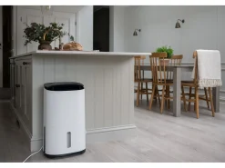 Desumidificador MeacoDry Arete® Two 20L: com filtro HEPA, aplicativo móvel, muito silencioso, baixo consumo, secagem rápida, ideal para 3 a 5 quartos.