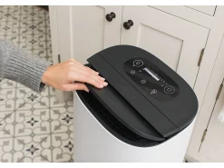Desumidificador MeacoDry Arete® Two 12L – silencioso, com app, filtro HEPA, secagem rápida, baixo consumo, ideal para 1 a 3 divisões