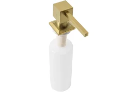 Dispensador De Sabão Rea 330Ml Brush Gold