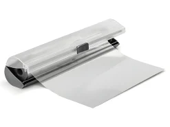 Distribuidor de Rolo de Cozinha X-Tra Roll Metaltex 2 em 1 com Cortador de Papel - Cinza