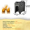 Distribuidor SucceBuy de Bebidas Isotérmicas de 9.5 L, para Bebidas Quentes e Frias, PEBD de Qualidade Alimentar