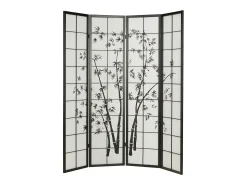 Divisor de ambiente 179 cm Preto