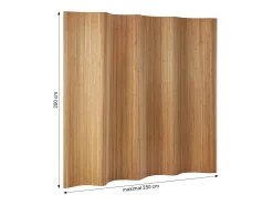 Divisor de Ambiente 200x250 cm Castanho