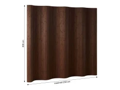 Divisor de ambiente 200x250 cm Bambu Castanho Escuro